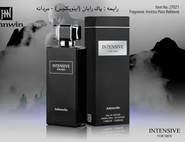 عطر اینتنسیو مشکی ادو پرفیوم مردانه 100 میل