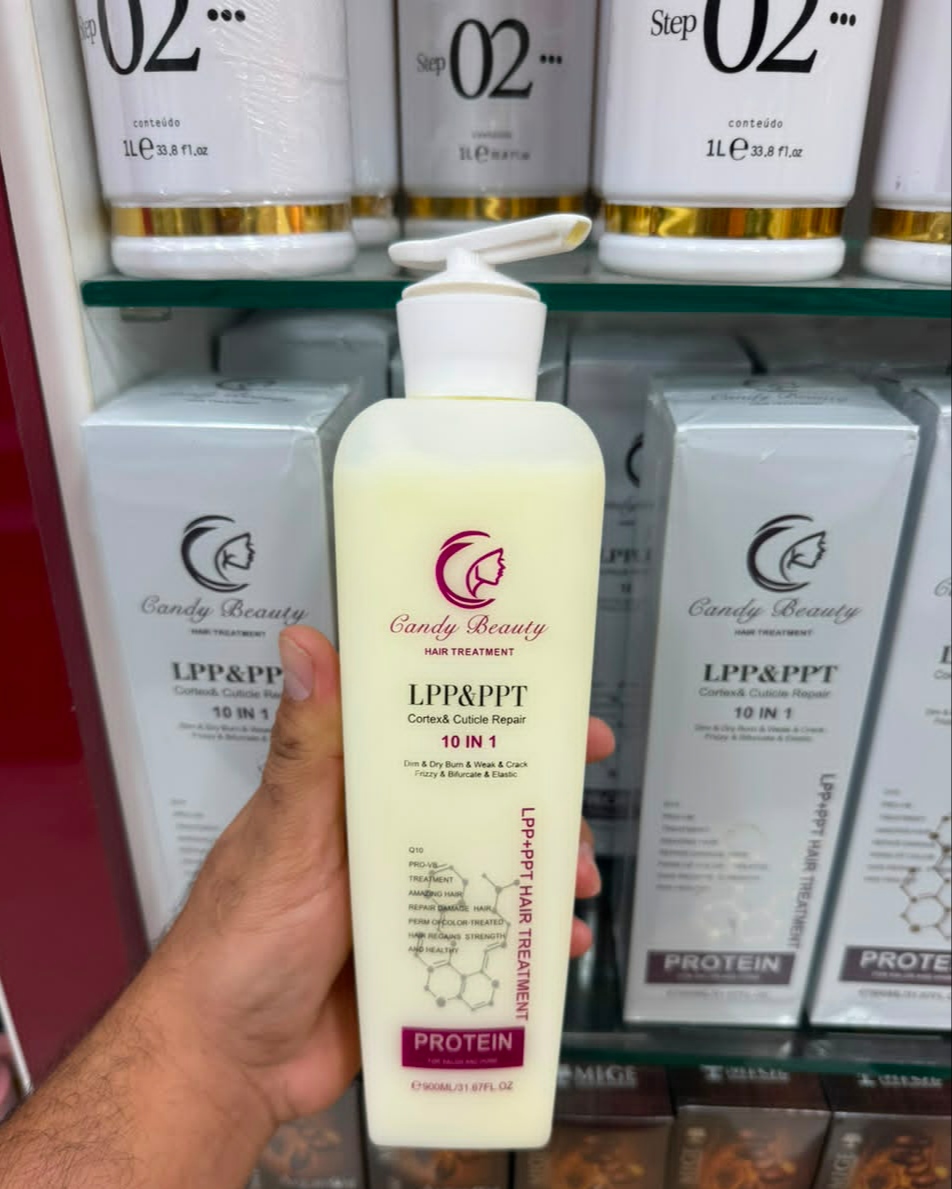 پروتیین مو تقویت کننده مو کندی بیوتی LPP حجم 900 میل